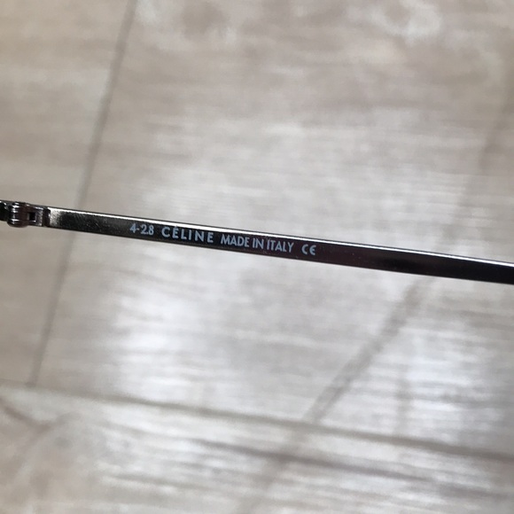 CELINE CL40011U 98V GREEN SHINNY SILVER SUNGLASSES MADE IN ITALY - Picture 6 of 8